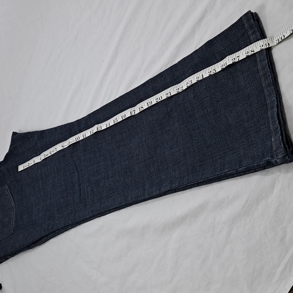 Michael Kors Sausalito Bootcut Jeans | Studded Low Rise Dark Wash | 12P NWT - Picture 10 of 10